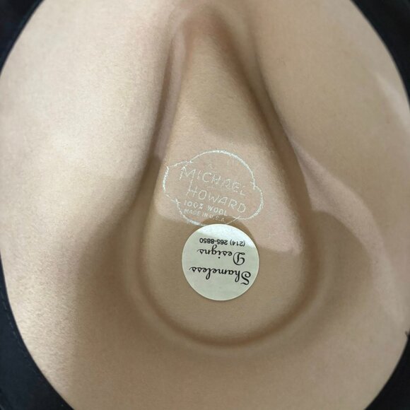 Michael Howard 100% Wool Vintage Hat Never Worn - Picture 5 of 5